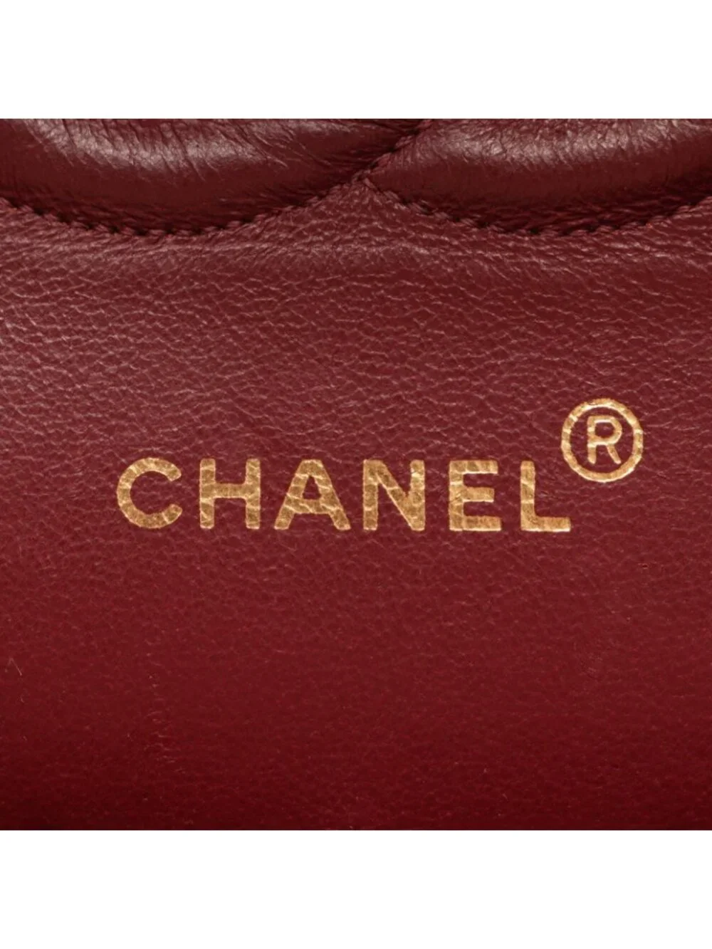Chanel Shoulder Bag Quilted Double Flap Black Lambskin Chain